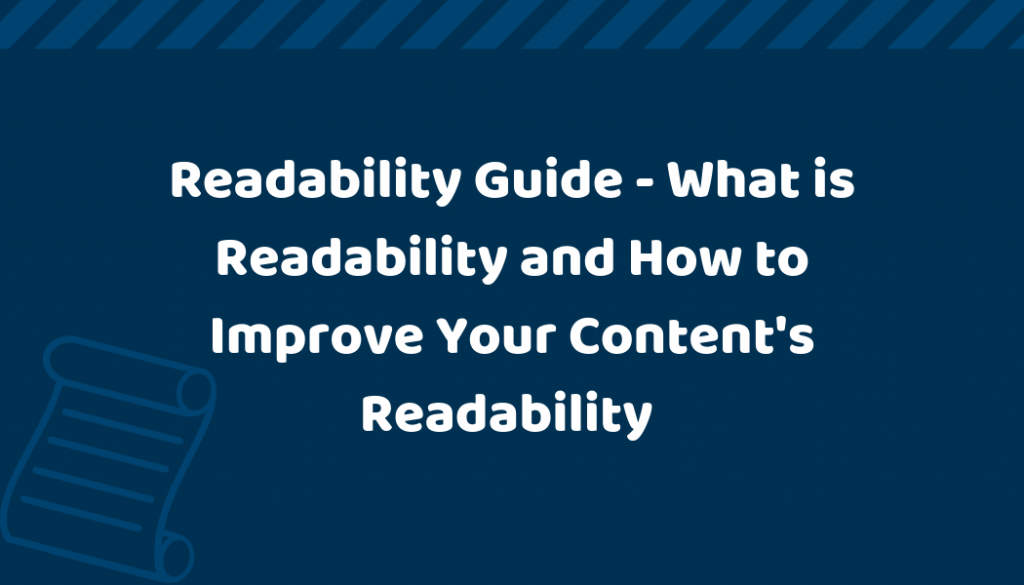 another word for readability